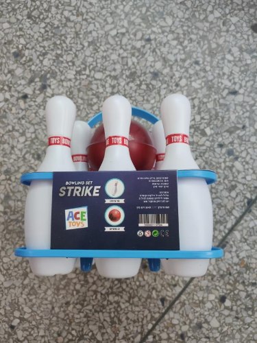 באולינג קטן 10 בקבוקים וכדור