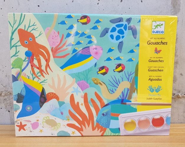 יצירה - צבעי מים עולם הטבע