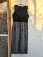 שמלה צמרירית מפוצצת סטייל מידה M/L