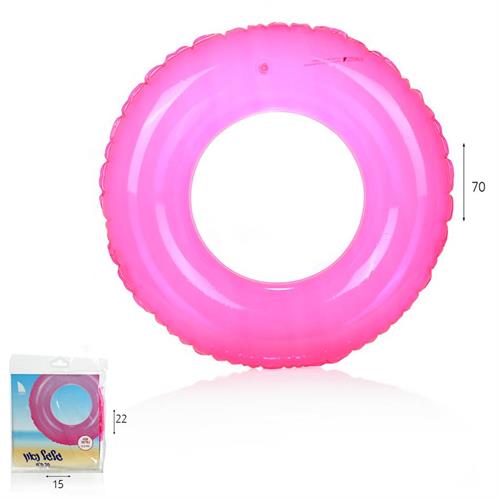 גלגל ים ניאון ורוד 70 סמ