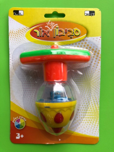 סביבון קפיץ אור