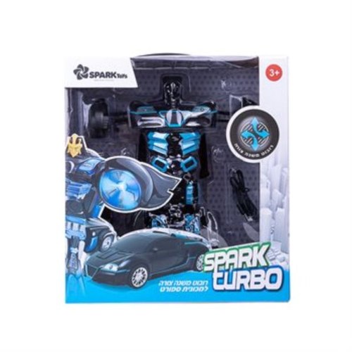 spark turbo רובוט משנה צורה למכונית ספורט
