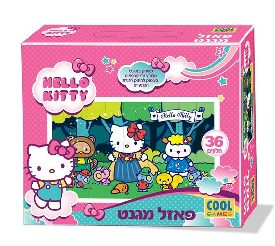 פאזל מגנט הלו קיטי 36 חלקים
