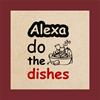 אדום - Alexa do the dishes