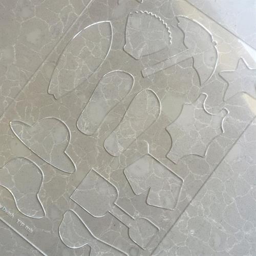 לוח קיץ - ליצירה בשוקולד