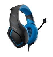 אוזניות גיימינג SPARKFOX K1 בצבע כחול