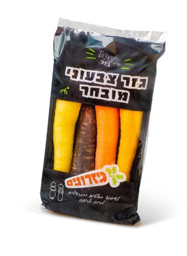 מארז גזר צבעוני