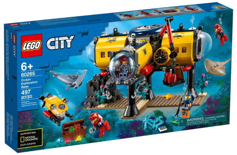 לגו City 60265 בסיס מחקר ימי