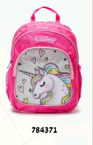 תיק גן נועם חד קרן ורוד