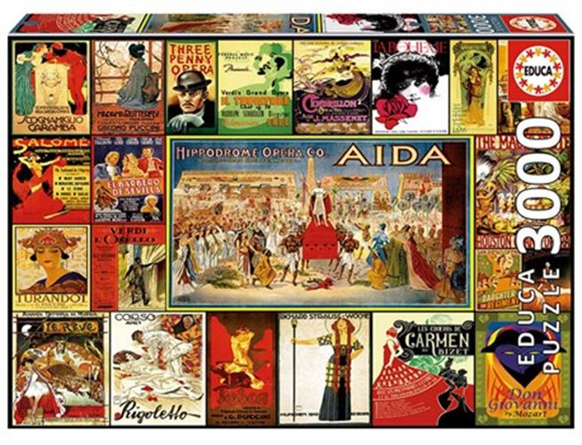 פאזל 3000 חל' קולקציית תמונות אופרה