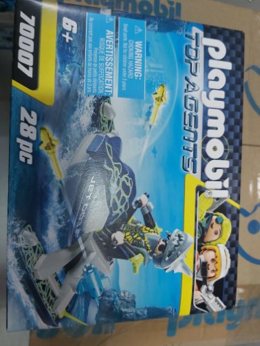 סוכן חשאי עם אופנוע ים 70007