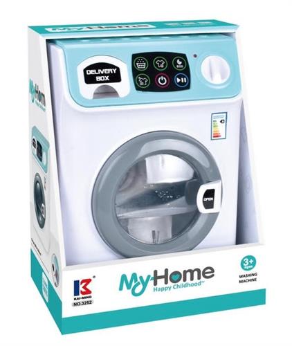 מכונת כביסה עם אורות וצלילים