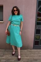 שמלת טורקיז מופלאה מידה L/XL