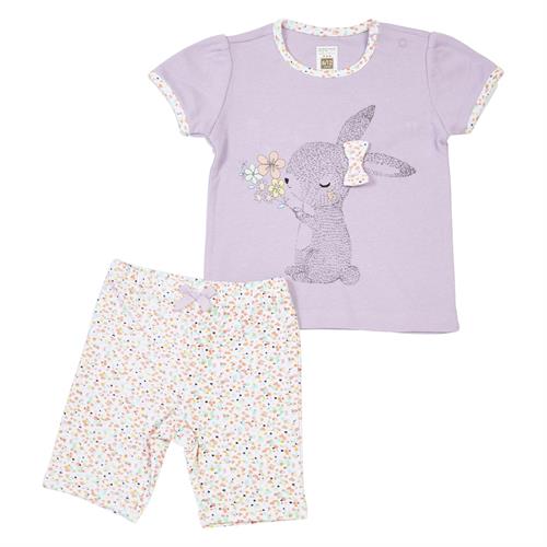 חליפה ארנב סגול לילך