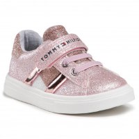 סניקרס ורוד נצנץ TOMMY HILFIGER 20-29