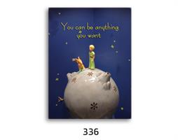 סט של 3 תמונות לחדר ילדים, הנסיך הקטן דגם 124