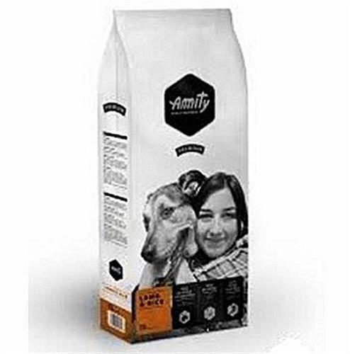 מזון לכלבים 15 ק"ג Amity ארוחת כבש