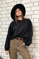 חגורת באקל אבזם כסוף עבה