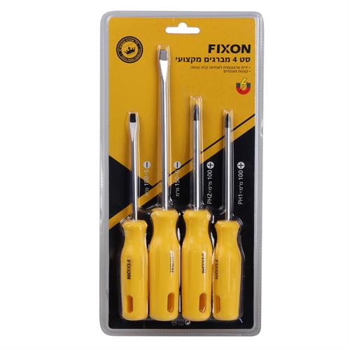 סט 4 מברגים מקצועי