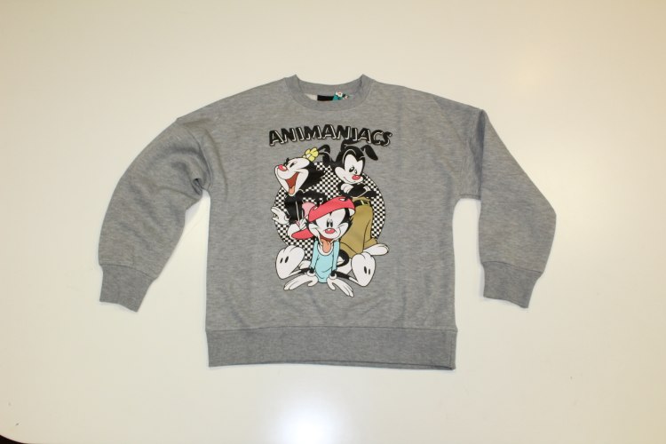 סווצ'ר נערות אנימניאס אפור