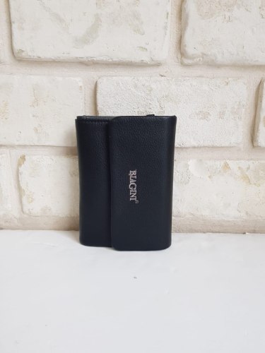 ארנק דמוי עור שחור 4055