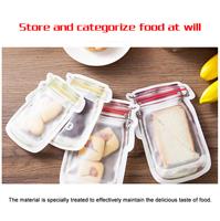 סט 12 יחידות מעוצבות  לשמירת טריות המזון - שימוש רב פעמי