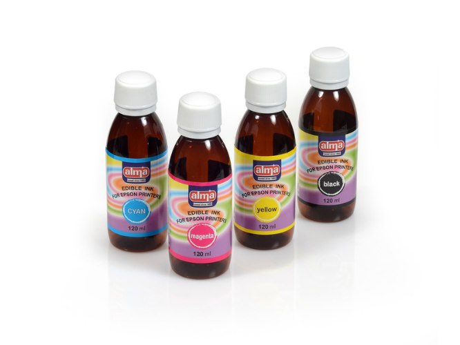 בקבוק דיו אדום 120CC לאפסון