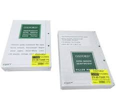 5 יחידות דפדפות אוקספורד שורה/משובץ