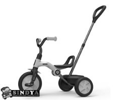 תלת אופן מתקפל בעל מוט דחיפה קיופליי - Ant Plus QPLAY