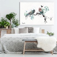 תמונה זוגית לחדר שינה -זוג ציפורים - ליז קפילוטו
