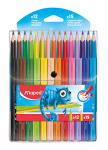 "סט 15 צבעי עיפרון+טושים א.חיסכון חדש 2019"