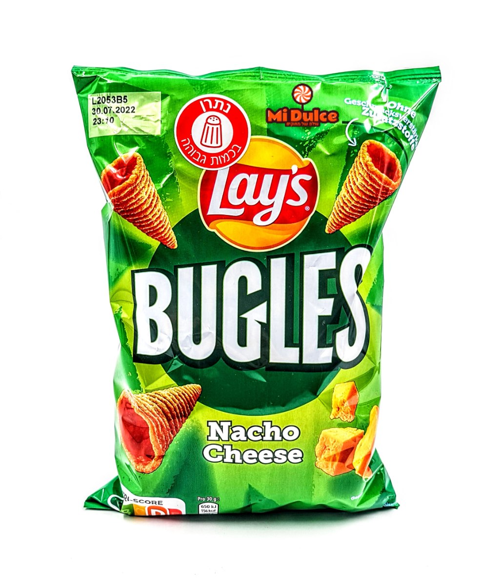 Lays Bugles בטעם נאצ'ו צ'יז!