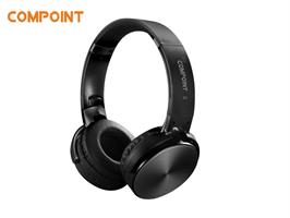 אוזניות בלוטוס בצבע שחור מבית COMPOINT