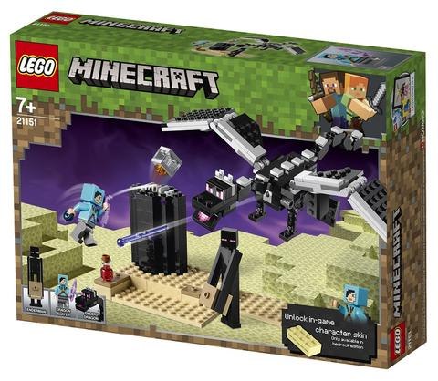 לגו 21151 הסוף קרב מיינקראפט