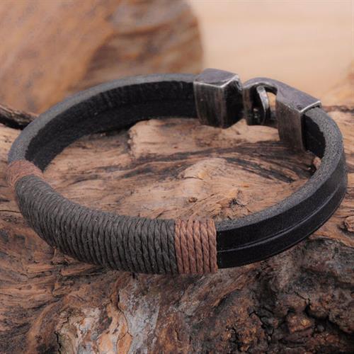 צמיד לגבר ולאשה עור מלופף OP010160014IN