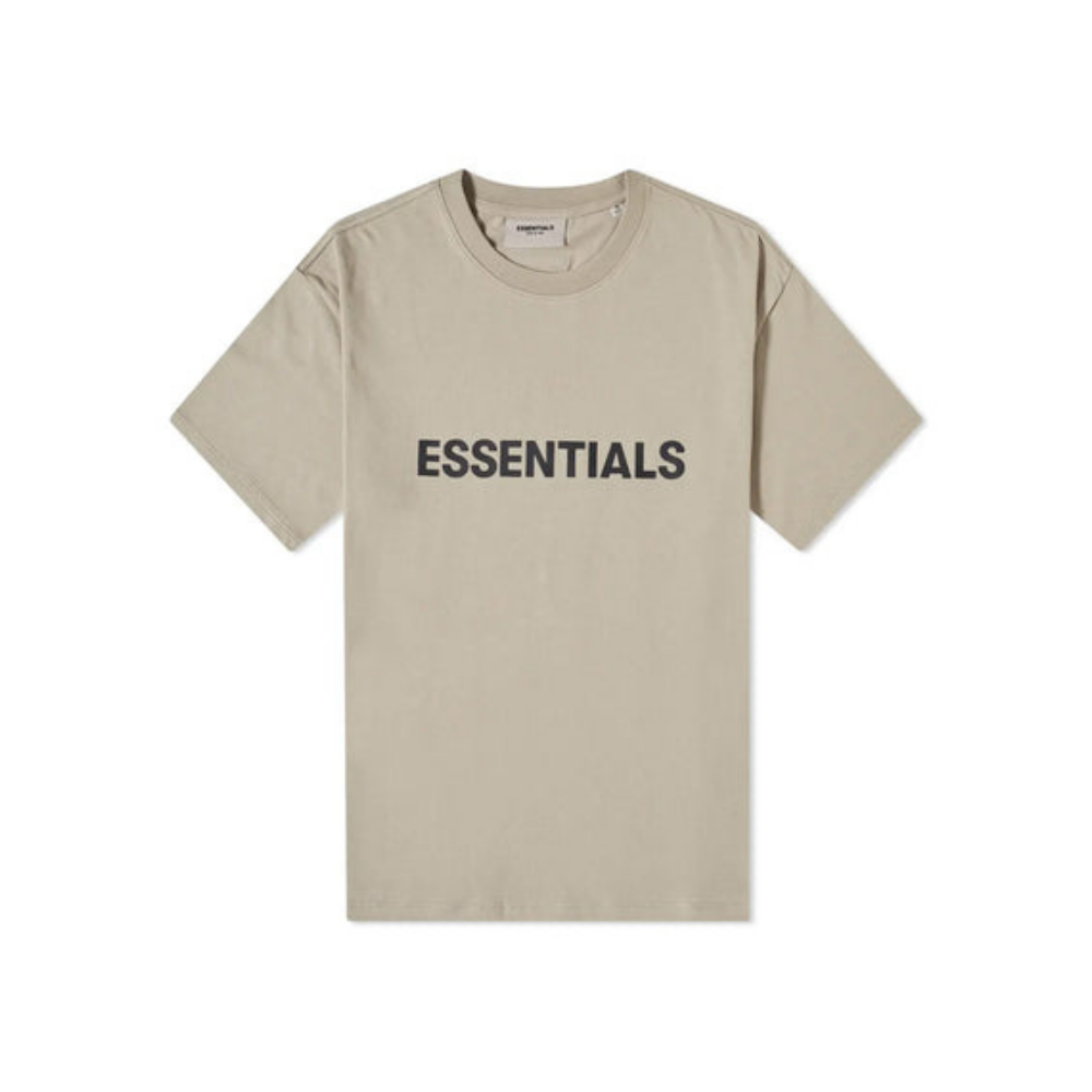 Fear of God Essentials T Shirt Beige