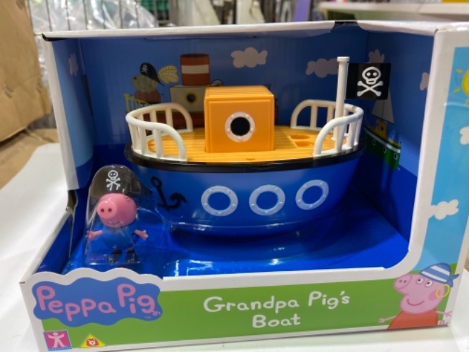 פאפא פיגי- הסירה של סבא חזיר