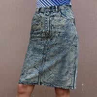 חצאית ג'ינס Stone wash של Levi's מידה M