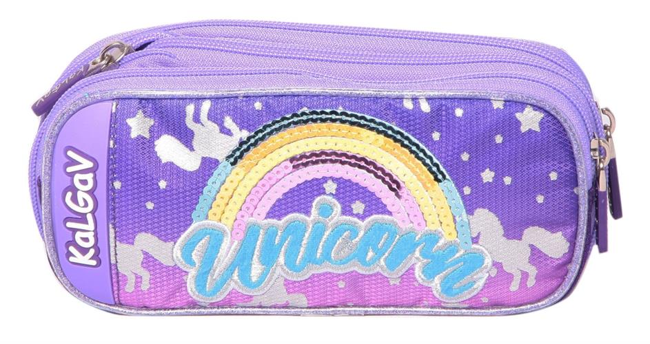 קלמר 2תאים מתרחב חד קרן סגול