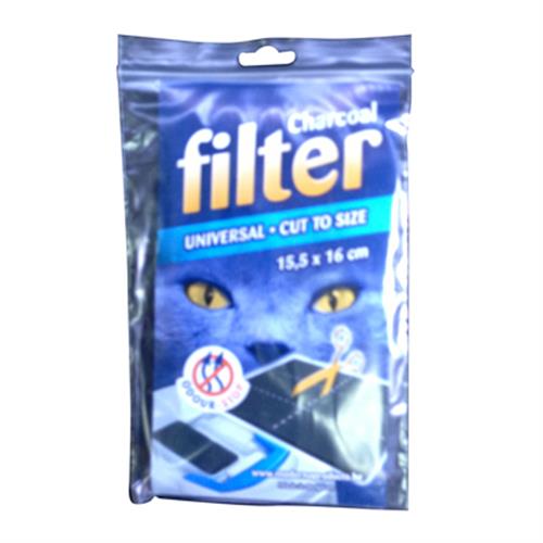 פילטר פחם לסינון ריחות משרותי החתול