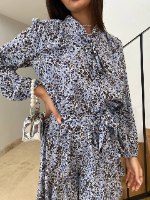 שמלת ליה תכלת