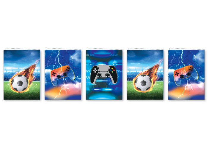 מחברות  A כריכת קרטון 2021  (מארז 5 יח') (בנים)