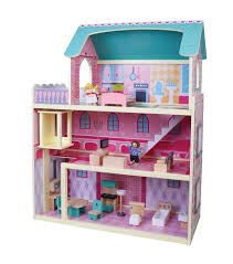 בית בובות לילדים וילה ענקית 3 קומות