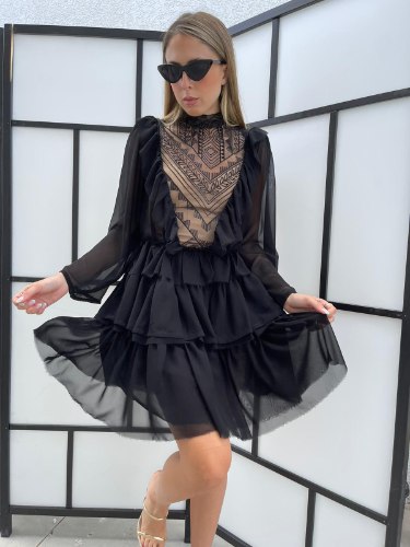 שמלת מקווין שחור