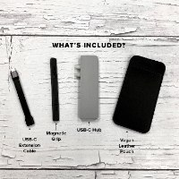 תחנת עגינה  New HyperDrive DUO 7-in-2 USB-C Hub for MacBook Pro / AiR