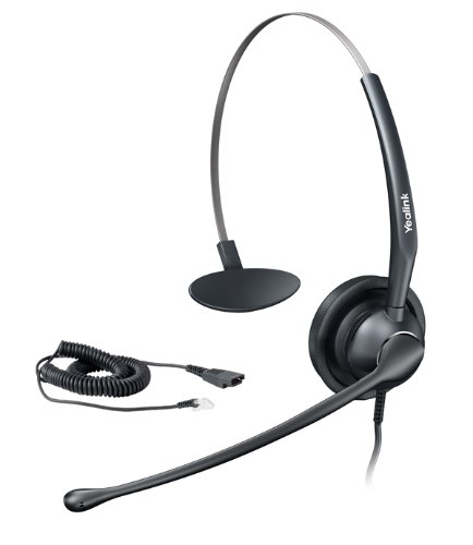 מערכת ראש Yealink YHS33 Wired Headset VoIP