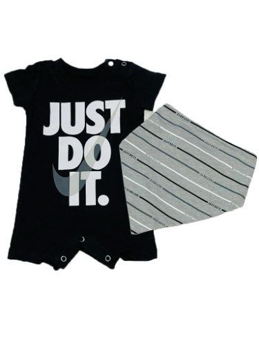 אוברול תינוקות NIKE סינר אפור 0-9