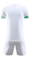 חליפת כדורגל לבן ירוק