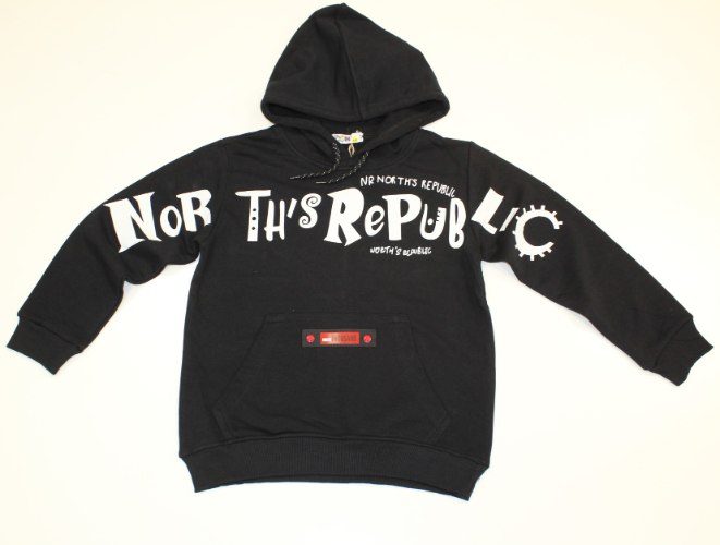 קפוצ'ון בנים REPUB שחור