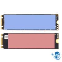 גוף קירור מאלומיניום Heatsink Cooling Metal Sheet For M.2 NGFF 2280 PCI-E NVME SSD Support PS5